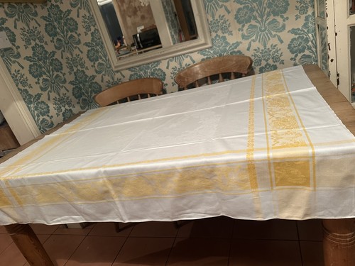Vintage tablecloth x - vintage,