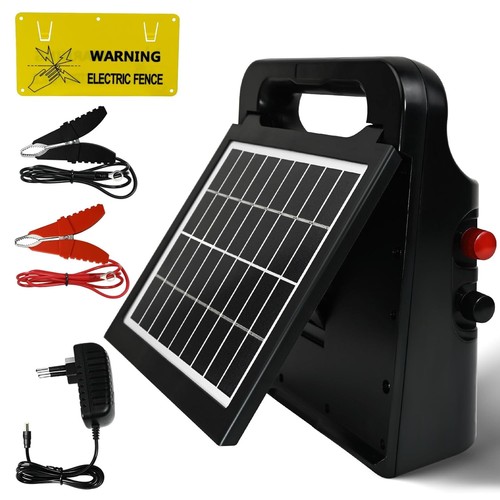 Solar electric fence charger - charger, 5