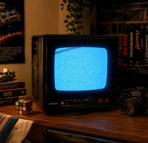 Philips retro cube crt - crt, tv