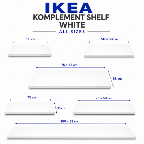 Ikea komplement shelf - ikea,