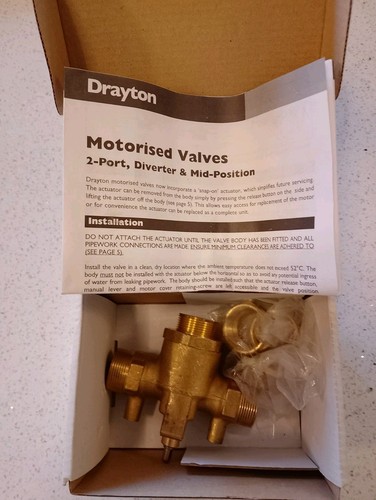 Drayton port 22mm valve - port,