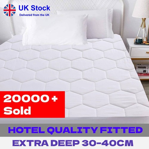 Quilted mattress protector - quilted,