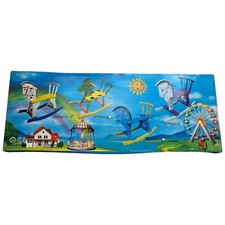 Kids Wooden Rocking Horse Flatpack Needs Assembly Yellow & White. New In Box 