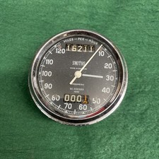 Triumph BSA Norton Smiths Chronometric Speedometer Speedo Clock Original Used 