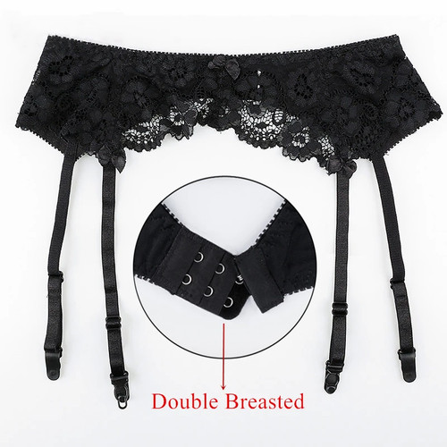 Sexy plus size lace garter - size,