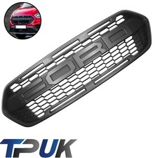 Front Grille Raptor Type For Ford Transit Custom 2018 Onwards Matte Black New