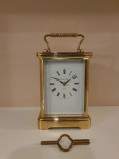 A QUALITY GILDED SWISS STRIKING CARRIAGE by MATTHEW NORMAN C1980 VGC & SERVICED