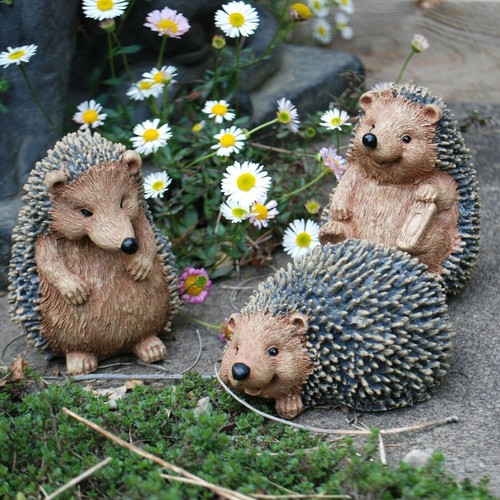 Set hedgehog garden - hedgehog,