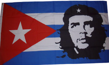 Cuba Che Guevara Flag Large 5 x 3 FT Socialist Marxist Communist Fidel Castro