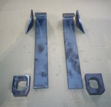 A Kit of Parts for a Set/Pair of Avant Loader or Handler Weld On Brackets. 
