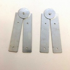 Paste Board Hinges - 424 - Folding Pasting Table Hinge 240mm Zinc Plated Pair