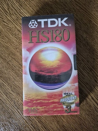 Tdk e180 vhs blank video - ,