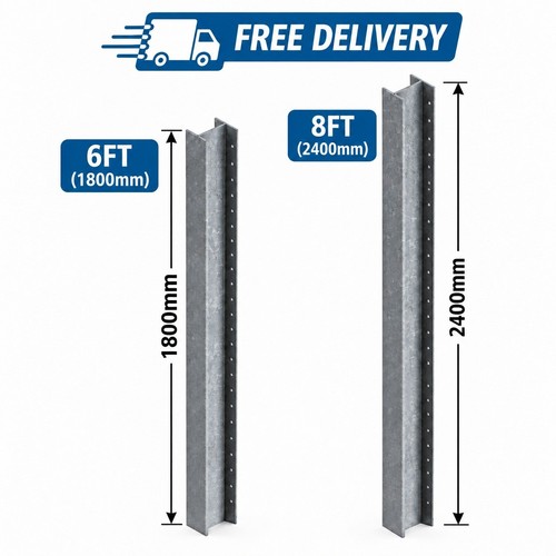 Galvanised steel fence - steel,
