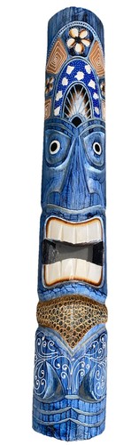 Tiki mask hawaiian wall - mask,