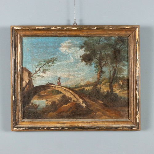 Antique painting landscape - antique,