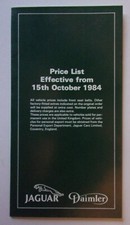 JAGUAR DAIMLER RANGE orig 1984