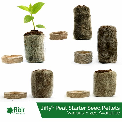 Jiffy peat pellets seed - peat,