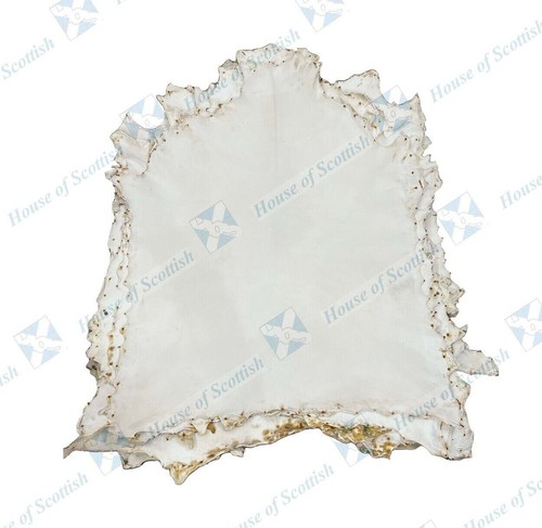 Super white full goat skins - super,