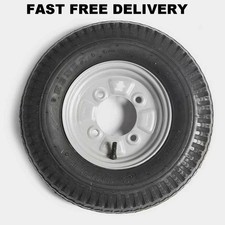 4.00 x 8 Wheel & 4PLY Tyre 4x