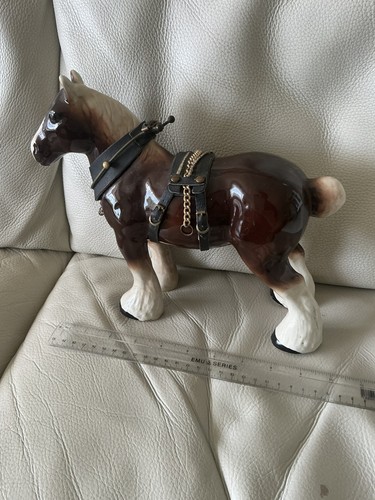 Vintage shire horse - vintage, figurine