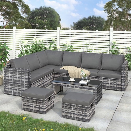 Rattan garden furniture - furniture, 8
