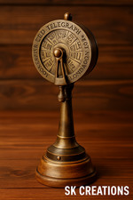 Beautiful Antique Brass Ship Engine Room Telegraph Working Nautical 7 inch gift