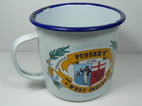 Pusser enamel mug - pusser's,