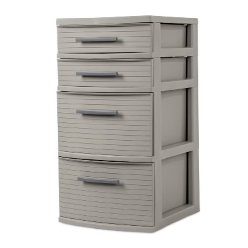 Drawer weave tower dark - weave,