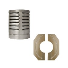 Gas Flexible Flue Liner Installation Pack B (Cowl & Clamp Plate) 5" (125mm)