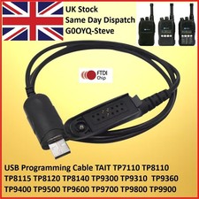 USB Programming Cable TAIT TP7110 TP8110 TP8115 TP8120 TP9300 9400 TP9500 TP9700