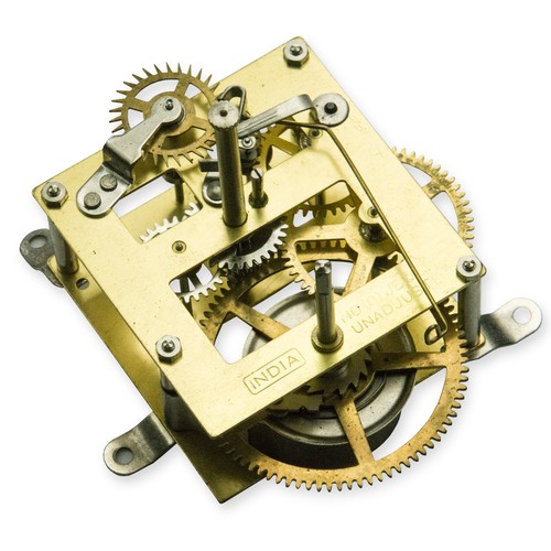 Manual wind day clock - manual,