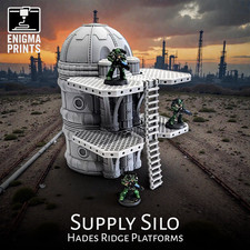 Supply Silo - 28mm 3d Printed