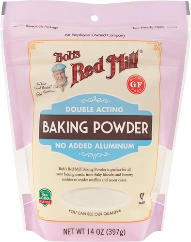 Double acting baking - baking, powder