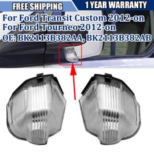 Wing Mirror Indicator Lens Left & Right for Ford Transit Custom BK2113B382AA