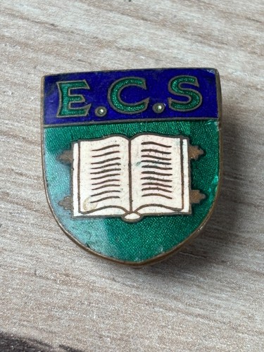 Vintage prefects enamel school - enamel,