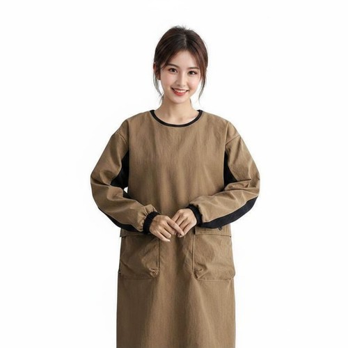 Long sleeve smock - long,