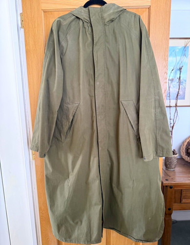 Purdey mens green - hooded, long