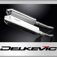 Suzuki GSX1300R Hayabusa 2008-2020 420mm Tri-Oval Stainless Exhaust Silencer Kit