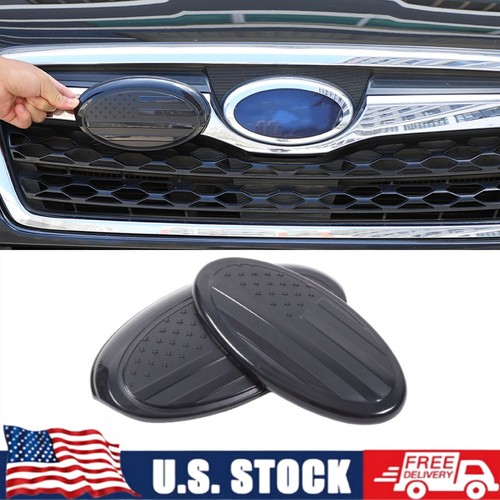 Usa flag front rear - rear, emblem