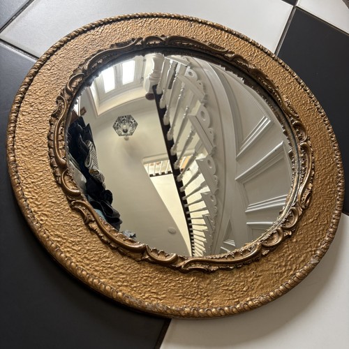 Vintage ornate round convex - vintage,