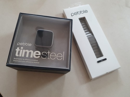 New pebble time steel - pebble,