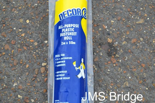 Clear builders polythene - builders,
