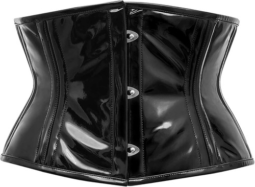 Shiny pvc under - under, corset