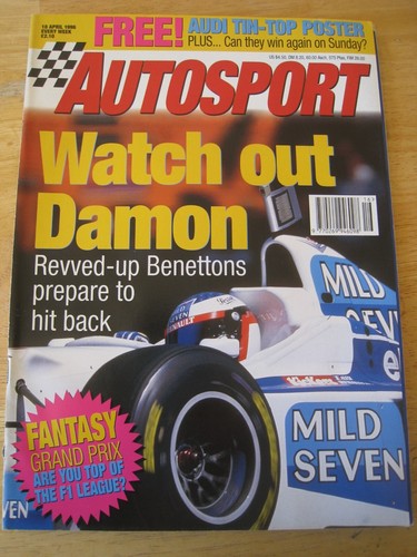 Autosport apr 1996 watch - watch, out