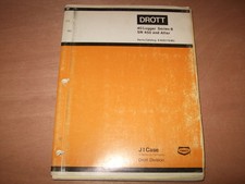 DROTT 40 LOGGER SERIES B PARTS MANUAL FACTORY OEM S/N 450 AND AFTER