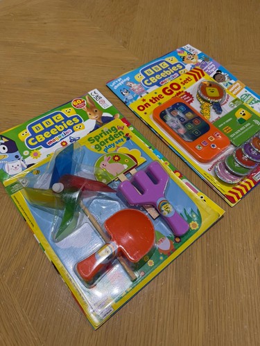 Cbeebies magazines spring - 2x,