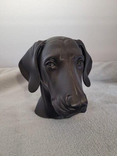 Doberman bust ornament dog - doberman,