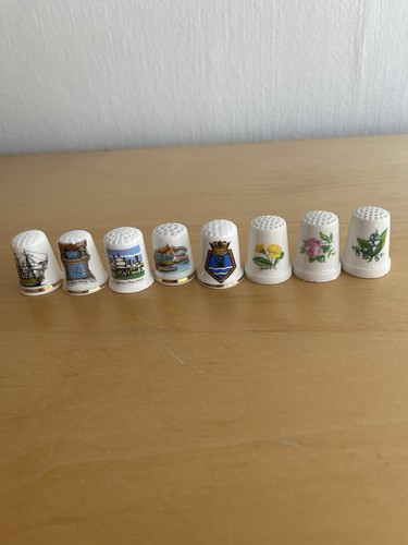 Vintage collectible thimble - collectible,