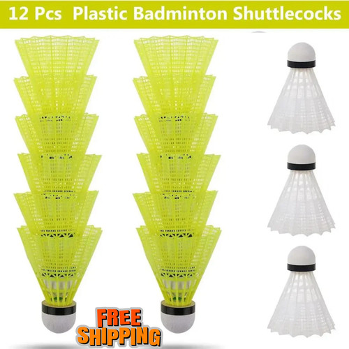 Multibao 12pcs nylon badminton - nylon,
