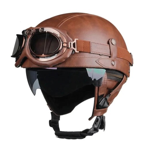 Retro open face half - open,